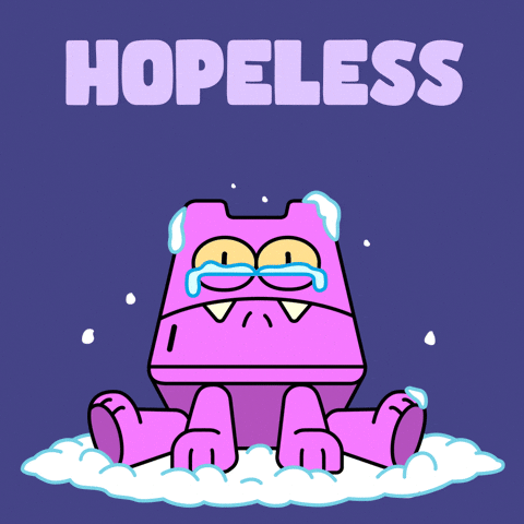 Sad Snow GIF by Nexio