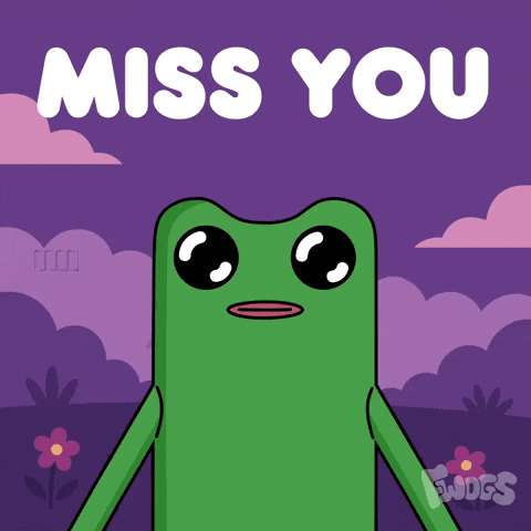 Lonely Love You GIF by fwogs