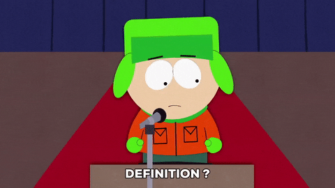 kyle broflovski definition GIF by South Park 