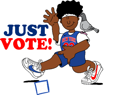 Vote America Sticker by Reed Art Department