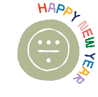 Happy New Year Sticker by 310MOOD