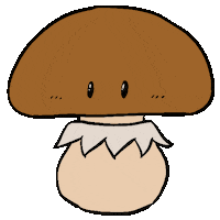 Mushroom Fungus Sticker