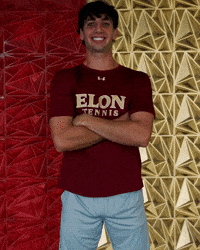 Elon Mens Tennis GIF by Elon Phoenix