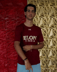 Elon Mens Tennis GIF by Elon Phoenix