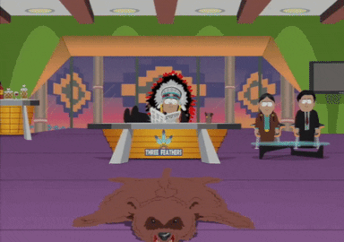 indian casino GIF by South Park 