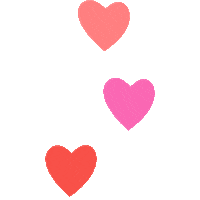 Valentines Day Hearts Sticker