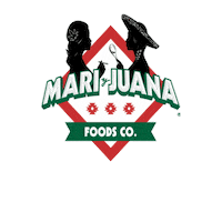 Weed Bounce Sticker by Mary y Juana® Foods Co.