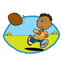 Comic Strip Football Sticker by Peanuts