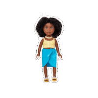 healthyrootsdolls dolls naturalhair curlfriends healthyrootsdolls Sticker