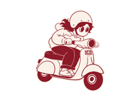 Aftrhours Sticker by DMNQ Visuals