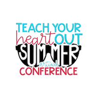 Teacher Tyhocon Sticker by Teach Your Heart Out Conference