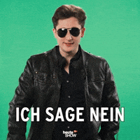 Auf Keinen Fall No GIF by ZDF heute-show
