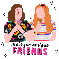 artgabyfernandes friends bff stranger things max Sticker