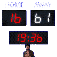 61 Away Sticker