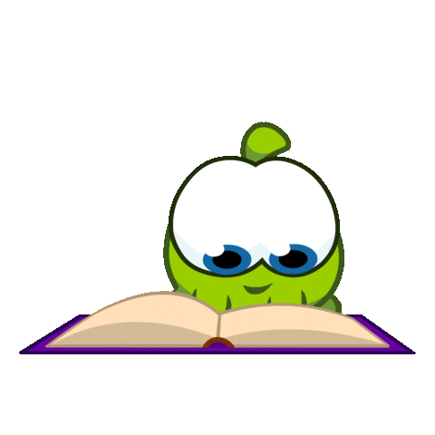 School Book Sticker by Om Nom