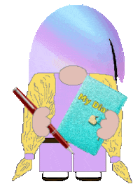 Dear Diary Gnome Sticker