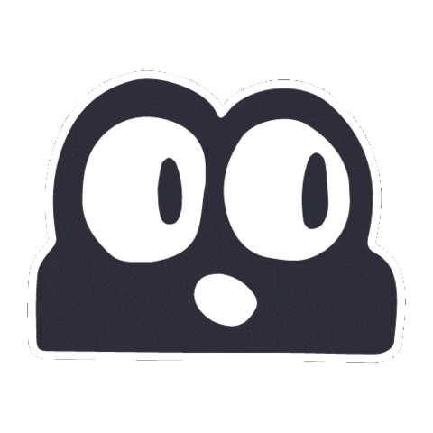 Surprised Shock Sticker by Blay Games