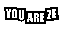 You Are Ze Sticker by MANGOTEETH