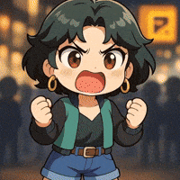 Hana Clenched Fists GIF by Persona