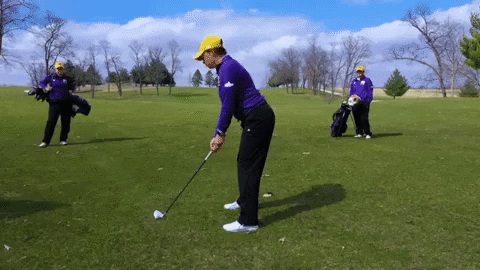Golf College GIF by Western Illinois University