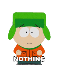 Kyle Broflovski Nothing Sticker by South Park
