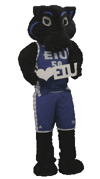 Eastern Illinois University Mascot Sticker by EIU