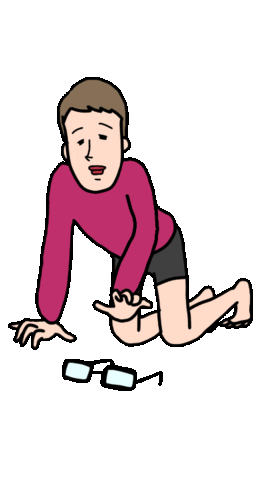 メガネ 眼鏡 Sticker by Sheryu39