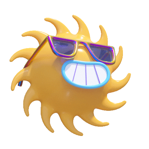 3D Sunshine Sticker by Nike