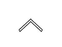 Arrow Line Sticker by davide de matteo