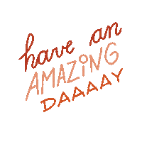 Day Text Sticker