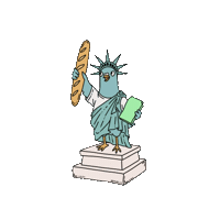 New York Travel Sticker