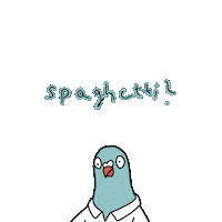 Parody Pigeon Sticker