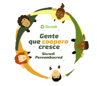 Cooperar Sticker by Sicredi Pernambucred