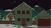 snow house GIF by South Park 