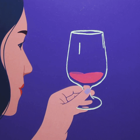 Dancing wine