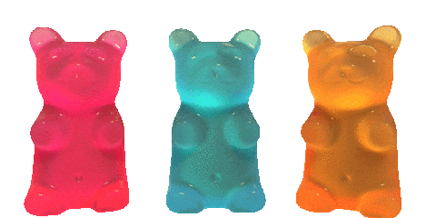 Gummy Bears Candy Sticker by Meta