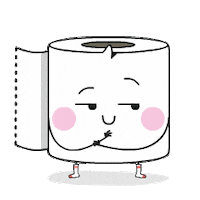 Toilet Paper Love Sticker by Paper Poo