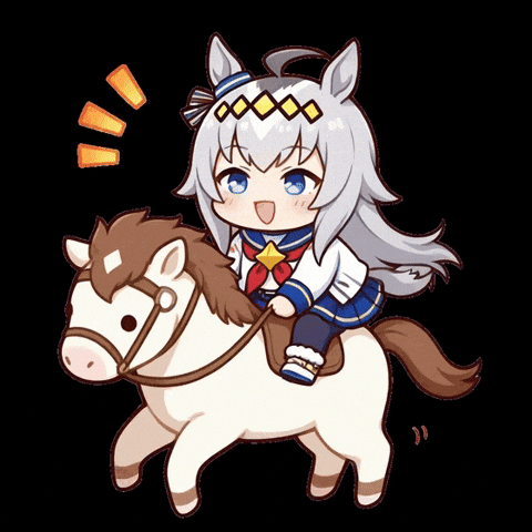 Horse Chibi GIF