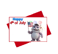 4Th Of July Sticker