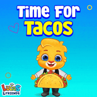 Hungry Mexican Food GIF by Lucas and Friends by RV AppStudios