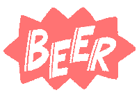 Beer 乾杯 Sticker