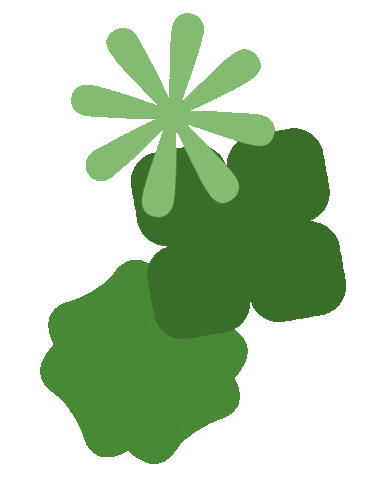 superfiliate giphyupload green flowers stickers Sticker