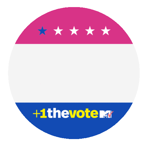 Voting Midterm Elections Sticker by mtv