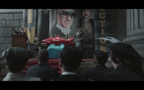 series of unfortunate events auction GIF