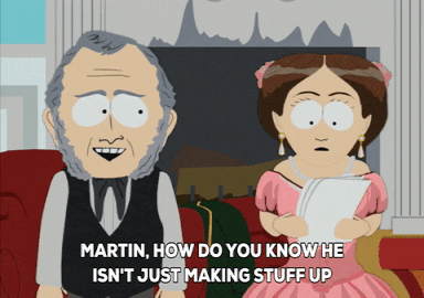 confused lies GIF by South Park 