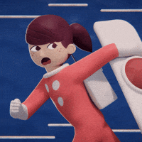 BigLizard animation animated space adventure GIF