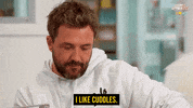 React Cuddles GIF by Celebrity Apprentice Australia