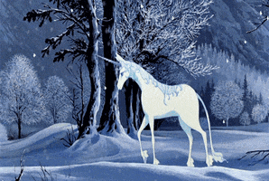 the last unicorn sigh GIF by Maudit
