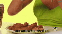I Get So Excited If I See Wings