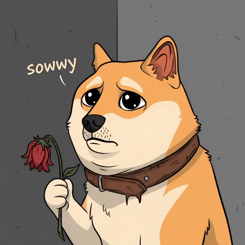 Sad Shiba Inu GIF by Doge Pound